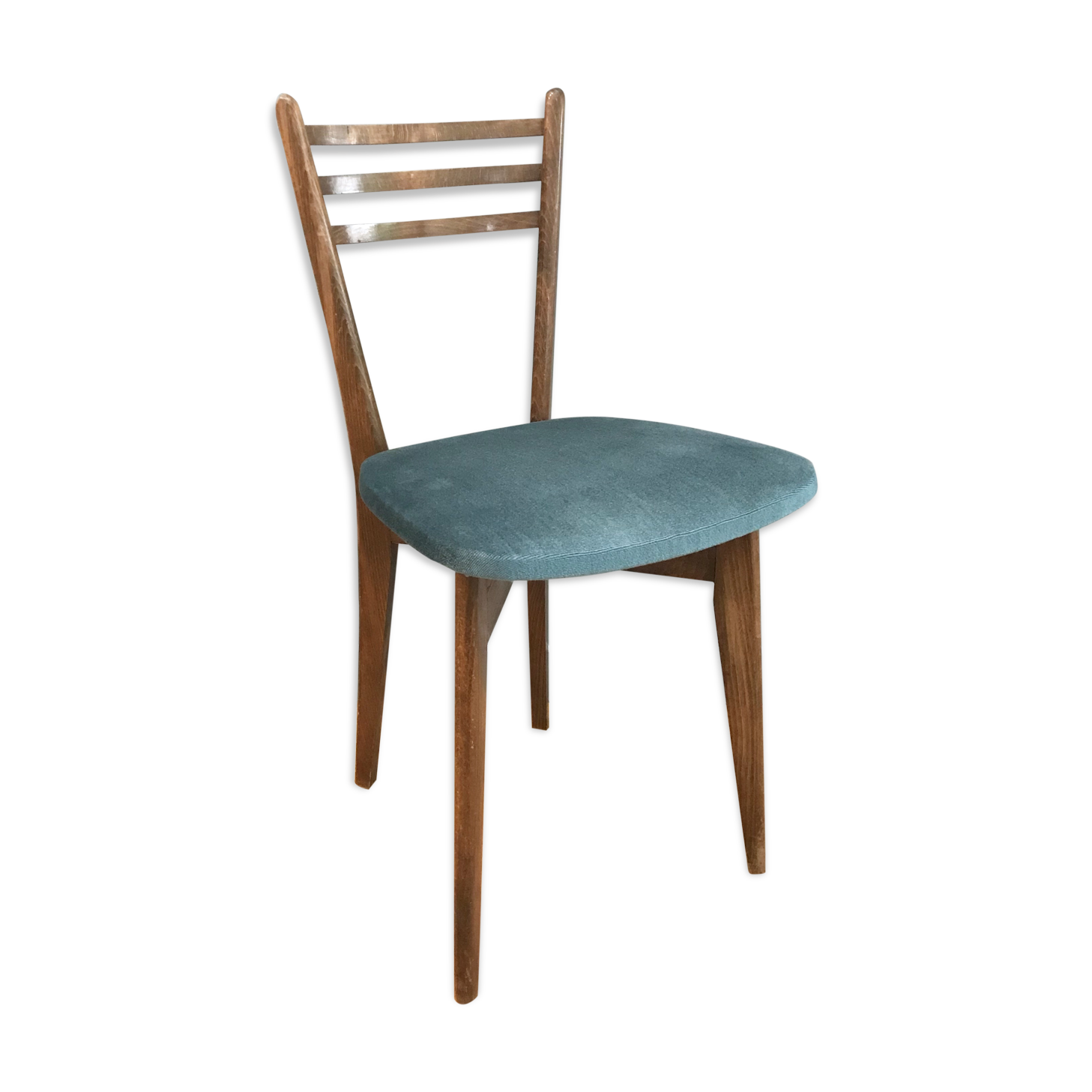Chaise scandinave assise velours