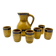Ceramic enamelled orangeade service GK 1970s