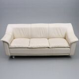 Vintage 2-Piece Leather Sofa Set — 2-Seater + 3-Seater — Second Half of the