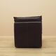 Brown leather armchair, Italian design, 1960s, production: Italy