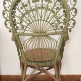 Peacock adult rattan armchair