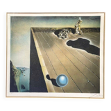 Lithograph salvator dalli - after surrealist composition - signed proof d