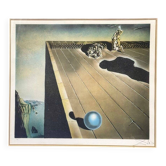 Lithograph by Salvador Dalli - after surrealist composition - signed proof d