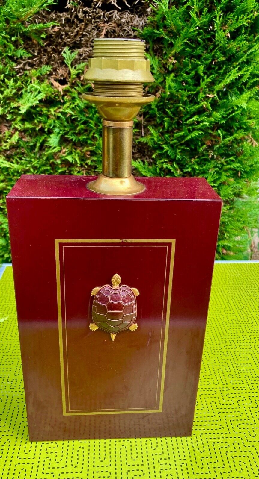 Vintage lamp model torteva france 1970s -maison le dauphin