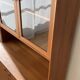 Meuble vitrine scandinave années 60 en teck par Erik Brouer