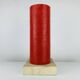 Red stone and fibreglass lamp, vintage