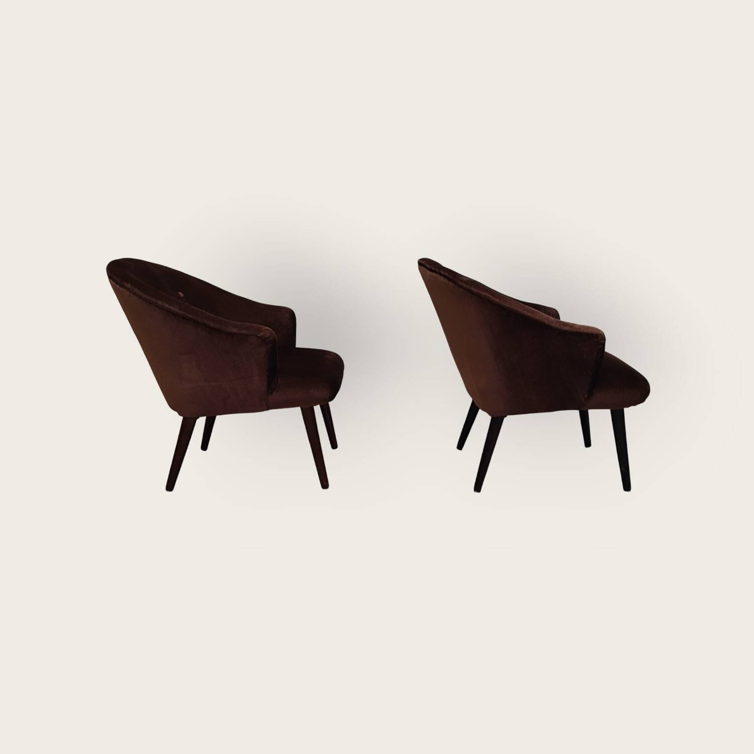 Mid-century armchairs