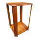Beautiful antique pedestal table / side table / bedside table