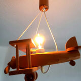 Wooden aircraft suspension