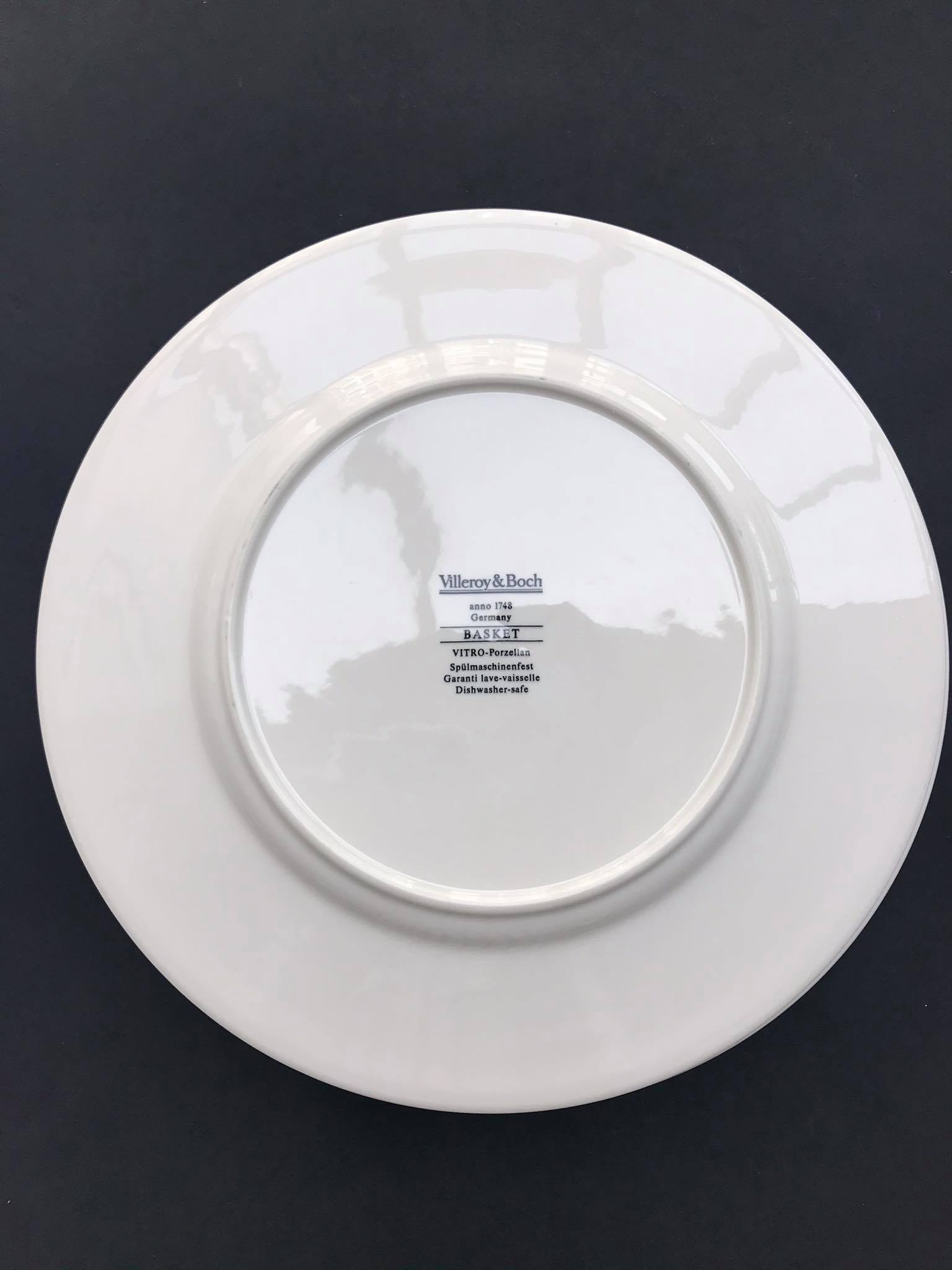 Villeroy and Boch Basket Plate of Diner