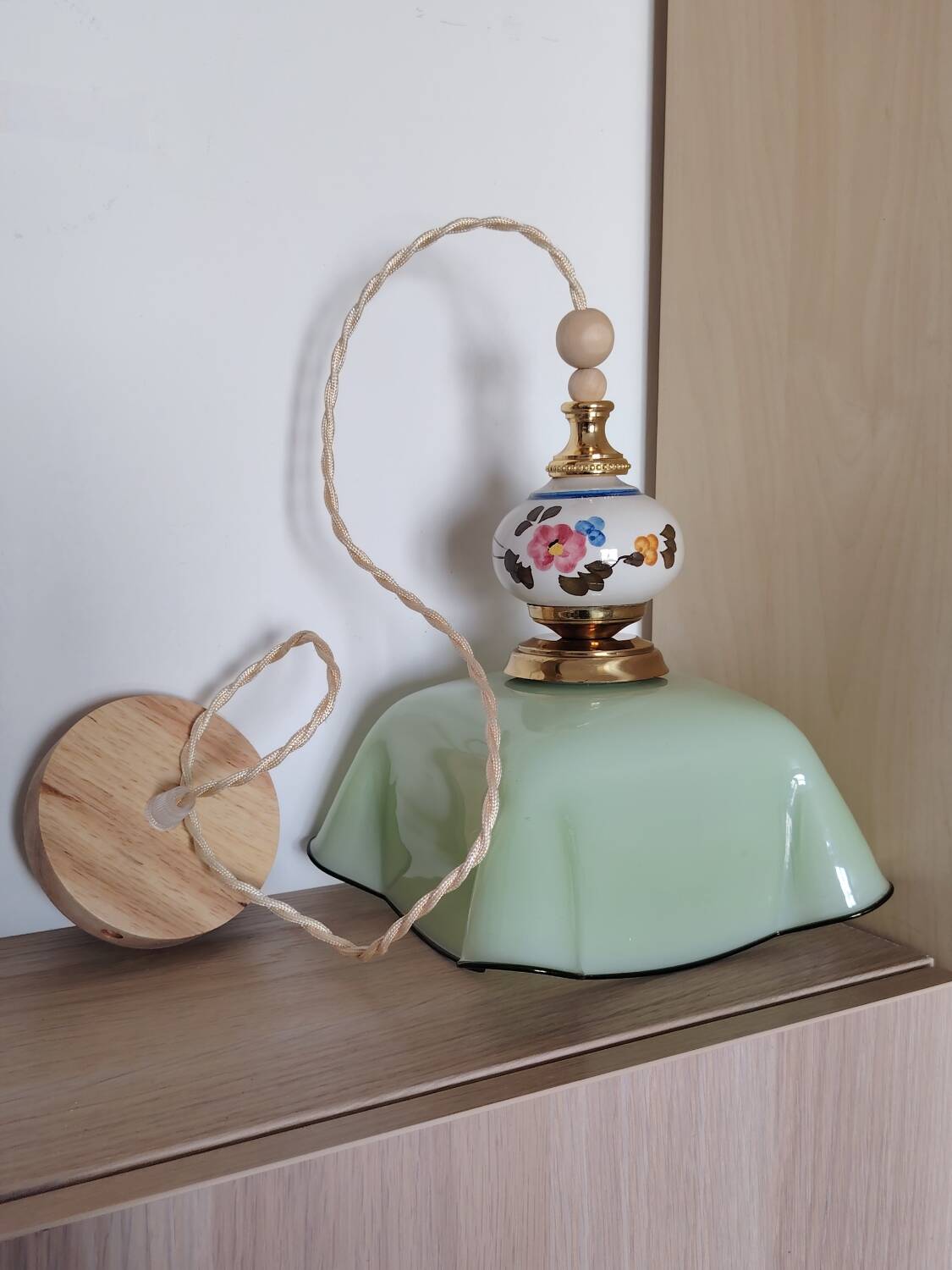 Suspension opaline verte