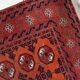 Handmade antique Afghan Baluch rug 118cm x 149cm, 1920s
