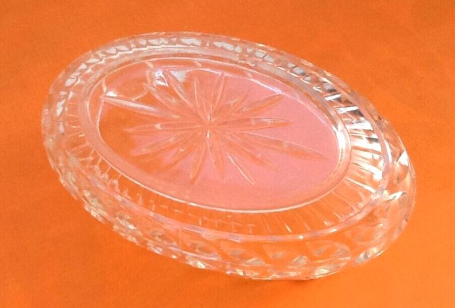 1950s cup / fruit basket in the style of the jonzac model from baccarat