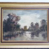 Tableau original Maurice Legrand "Sologne"