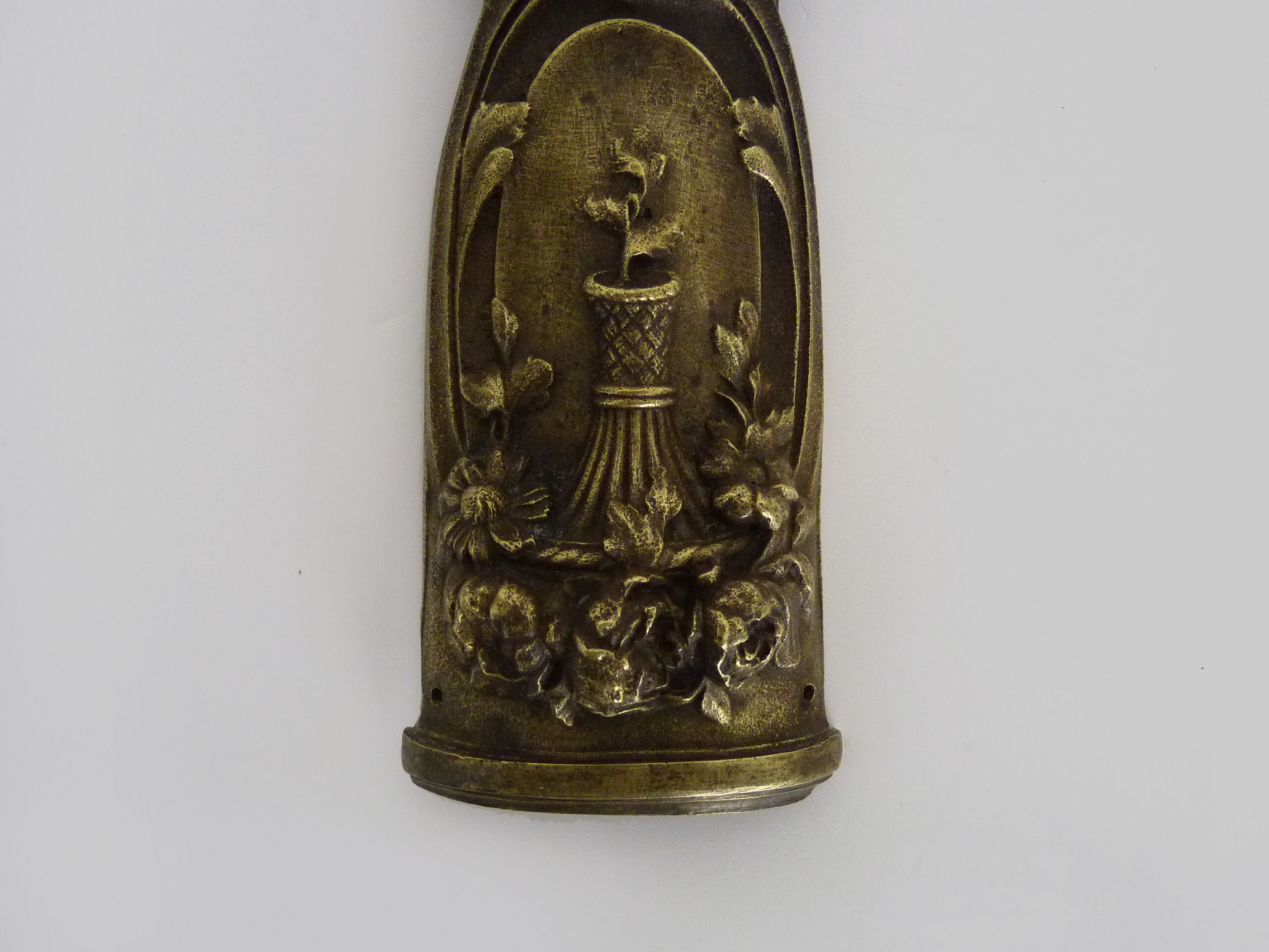 Pair of pharmacy storefront, doctor, caduceus bronze medicine. Early twentieth century