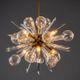 Chandelier “EXPLOSE” by René Roubíček, sculptural art glass ceiling light