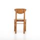 Suite de 6 chaises à repas vintage en pin