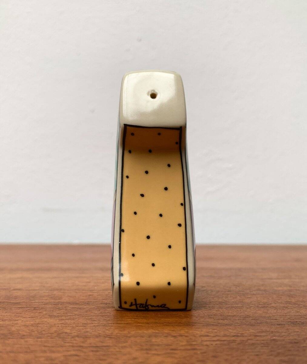 Série Postmoderne Flash Un Poivrier ou Salière par Dorothy Hafner pour Rosenthal, années 1980