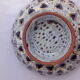 Ethnic cut in grey and brown enamelled earth