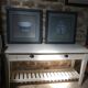 Draper's console table