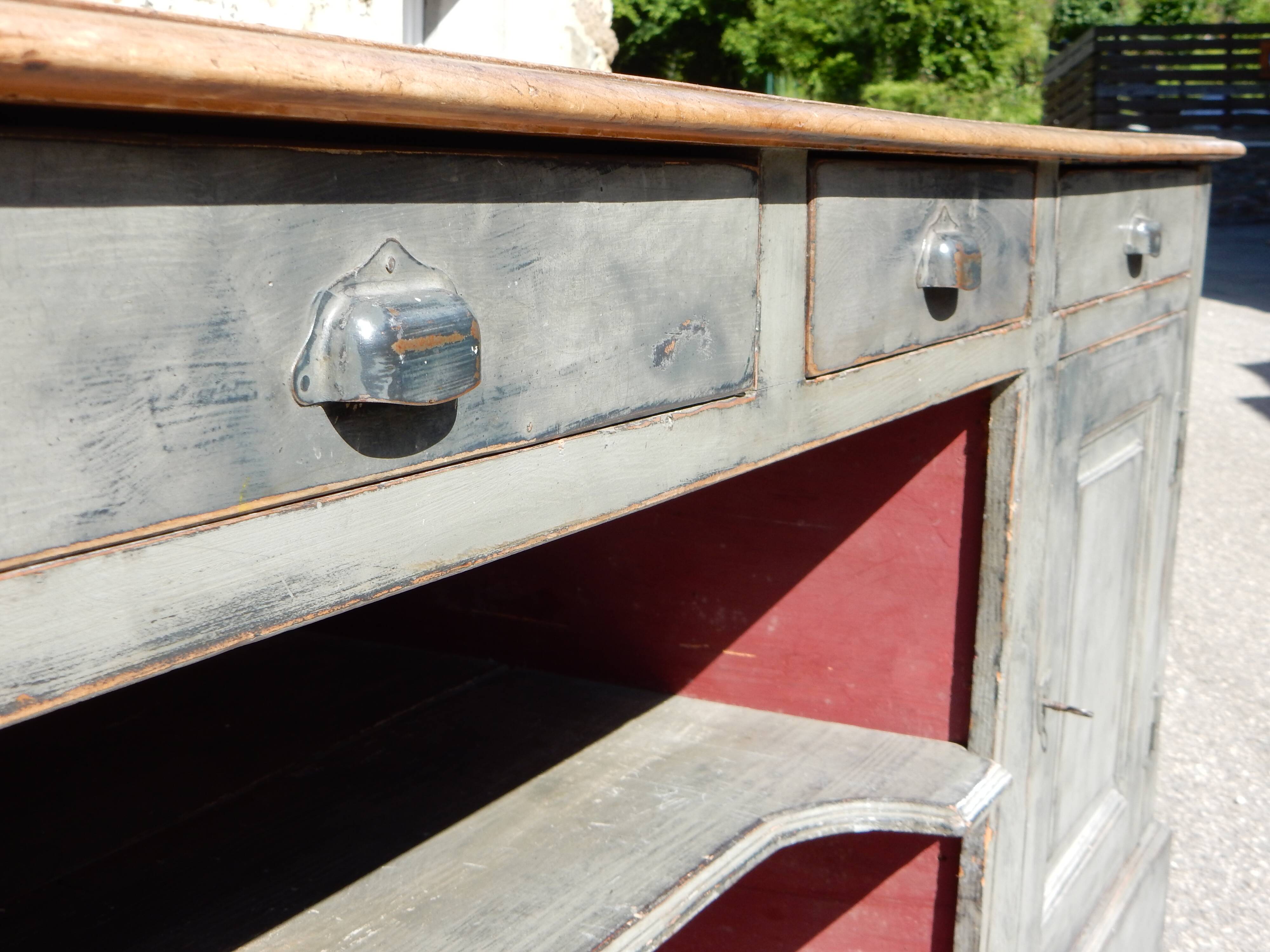 Old weathered counter/trade furniture/kitchen island