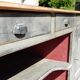 Old weathered counter/trade furniture/kitchen island