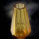 Yellow Faceted Vase by Seguso, Murano glass, Italy, 1970