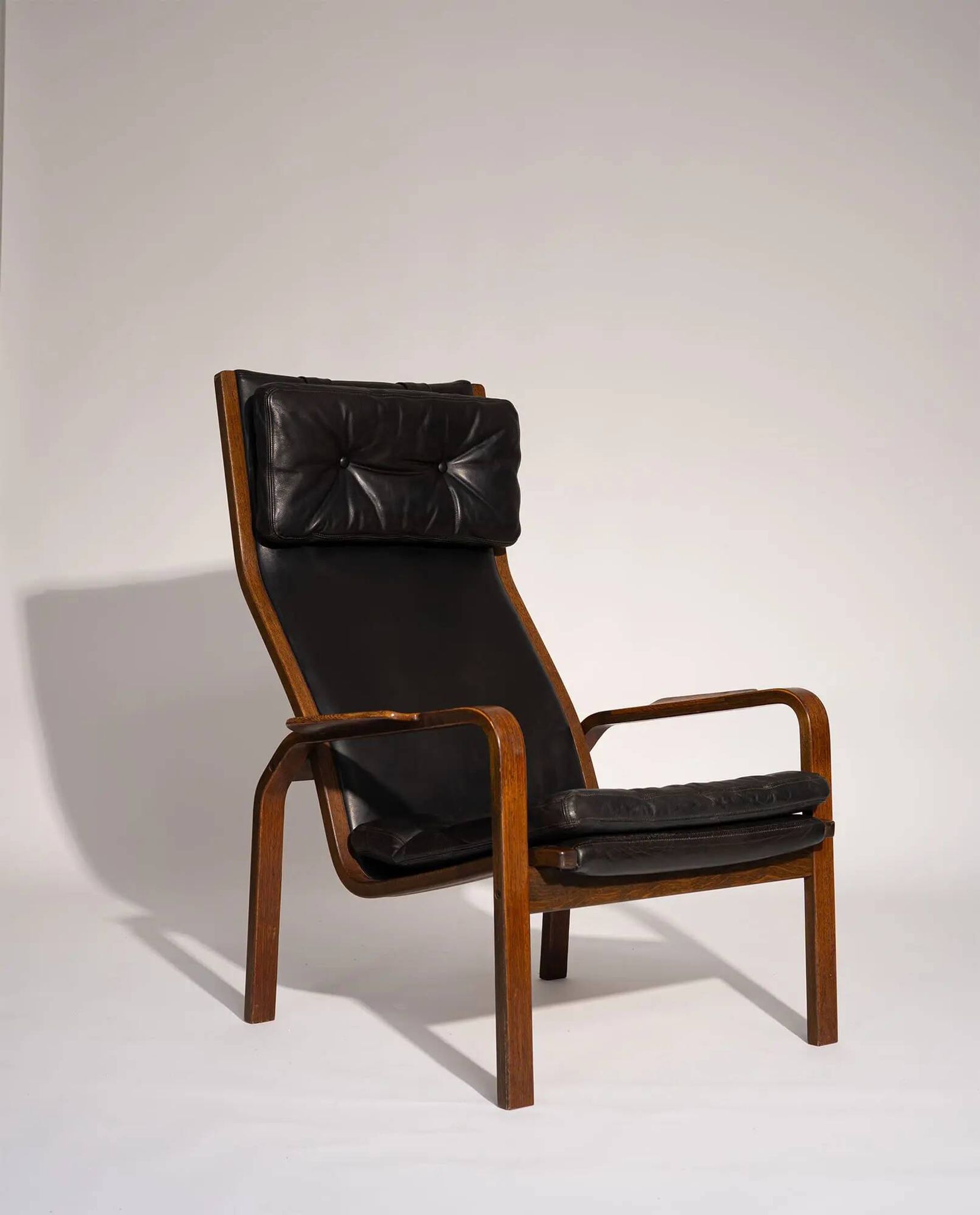 Yngve Ekström armchairs for Swedese, 1970s