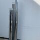Floor lamp in chrome and glass, 1970