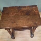 Rustic rectangular table from the eighteenth century