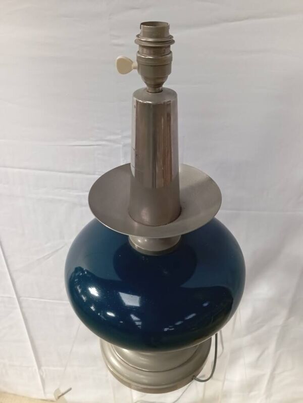 Lampe métal Philippe Barbier années 70