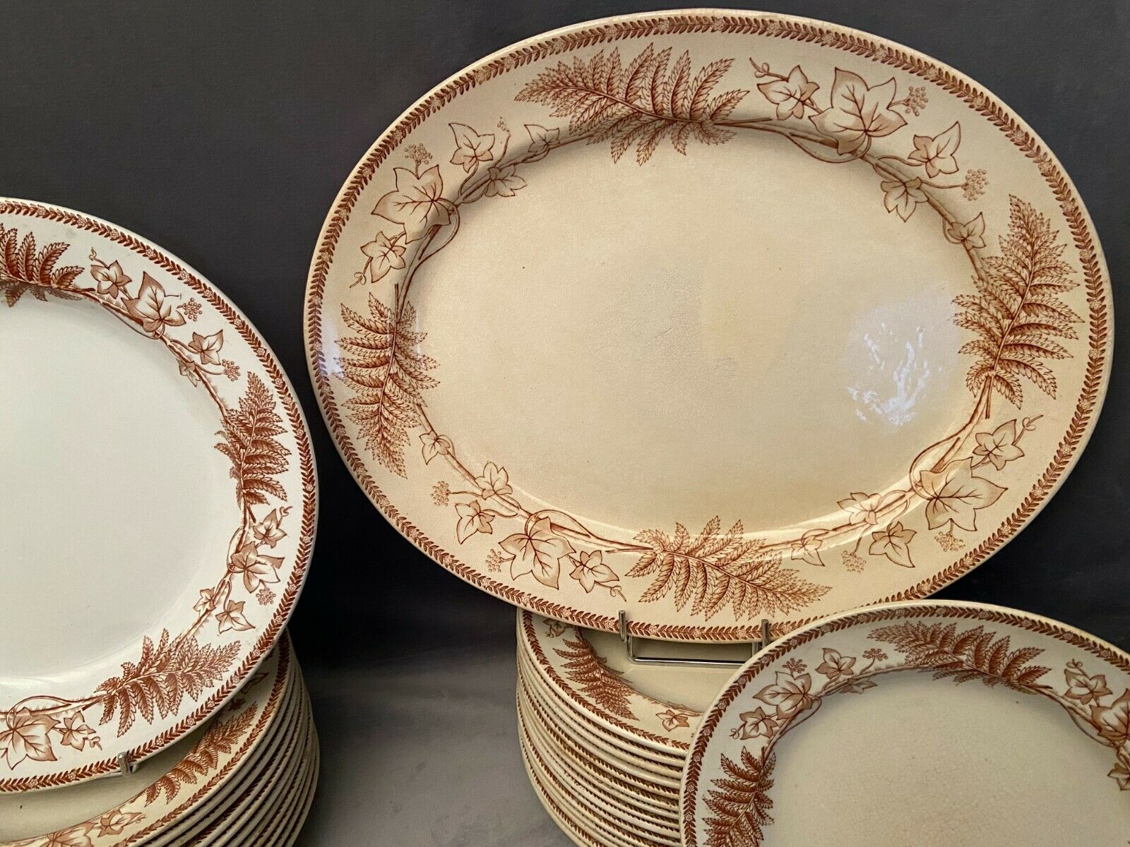 English earthenware table serving part JD&S décor Edinburgh