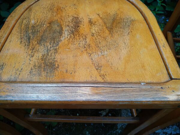 Série de quatre chaises bistrot Luterma