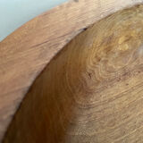 Solid wood fruit basket