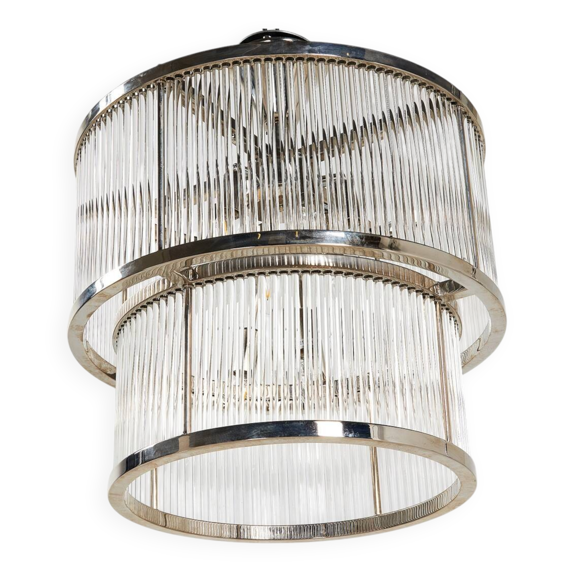 Contemporary suspension "Pasadena" in glass and metal by Eichholtz – Netherlands