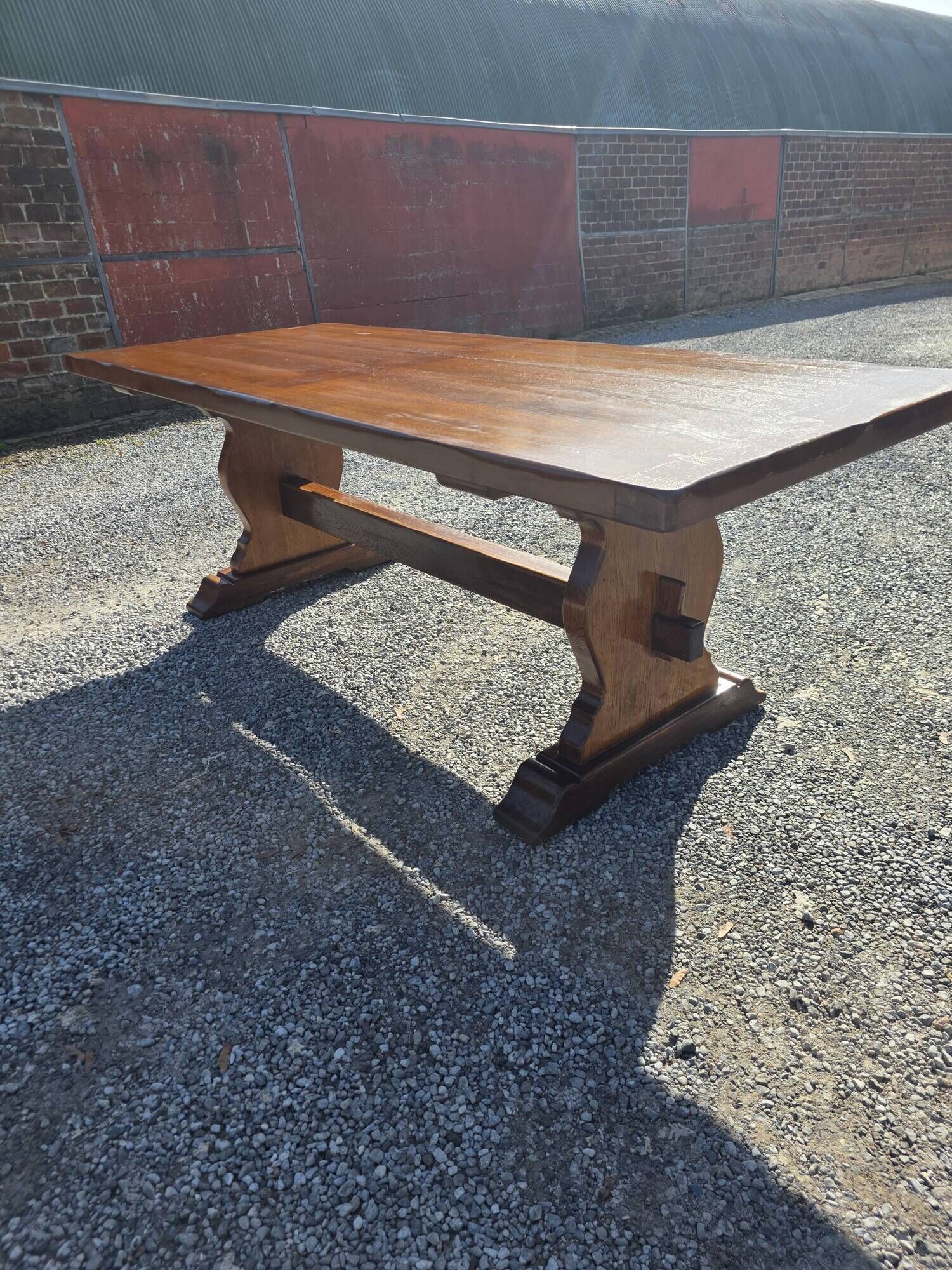 Monastery table in oak