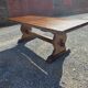 Monastery table in oak