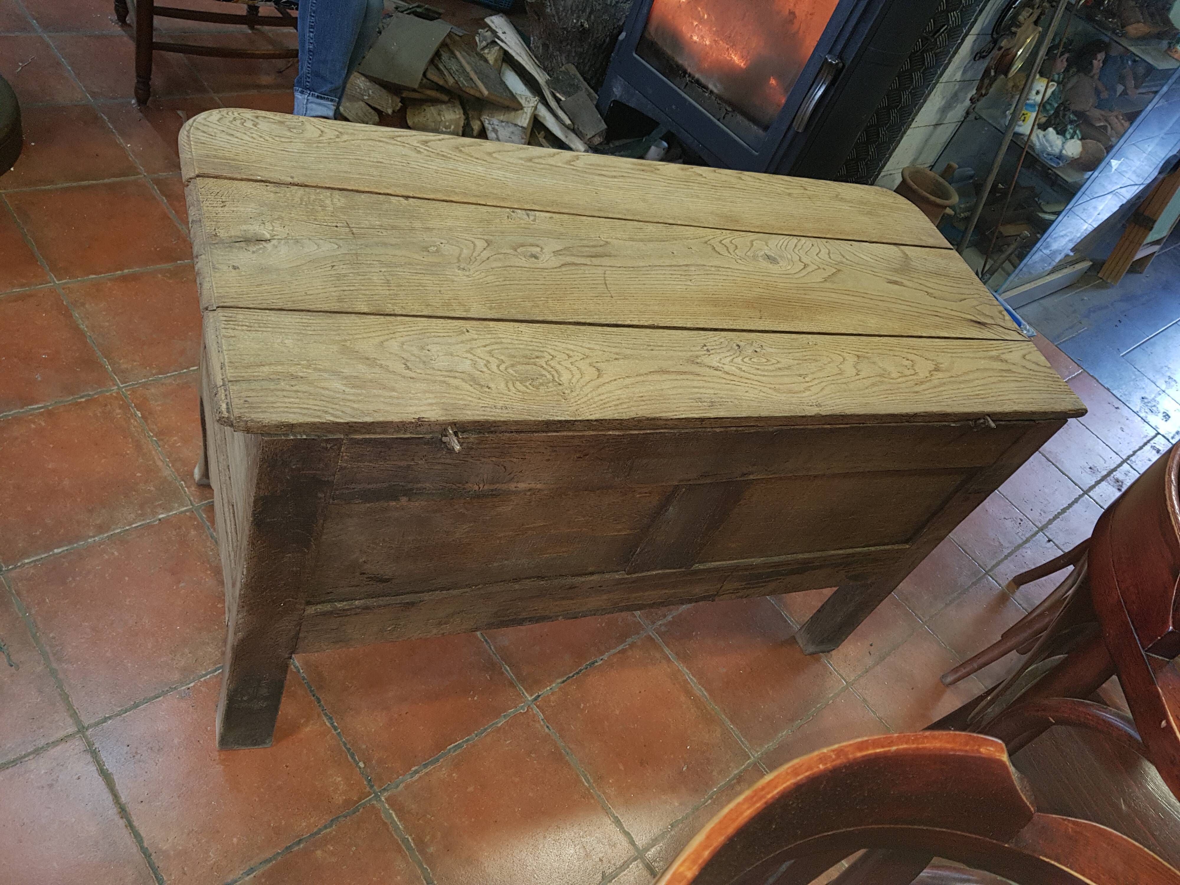 Oak box 19th