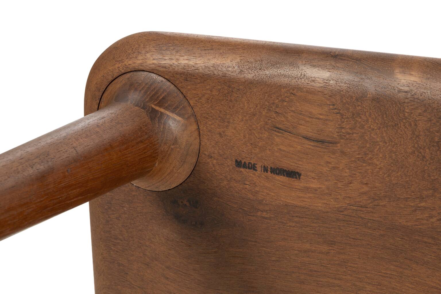 Norwegian classic solid teak coffee table. Norway, 1970s