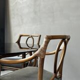 Ensemble table à manger et 4 chaises, 70s