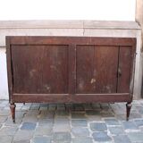 18th C. Mahogany Chest Of Drawers - Marble Top
