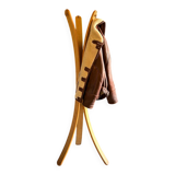 Porte-manteau en chêne à trois branches