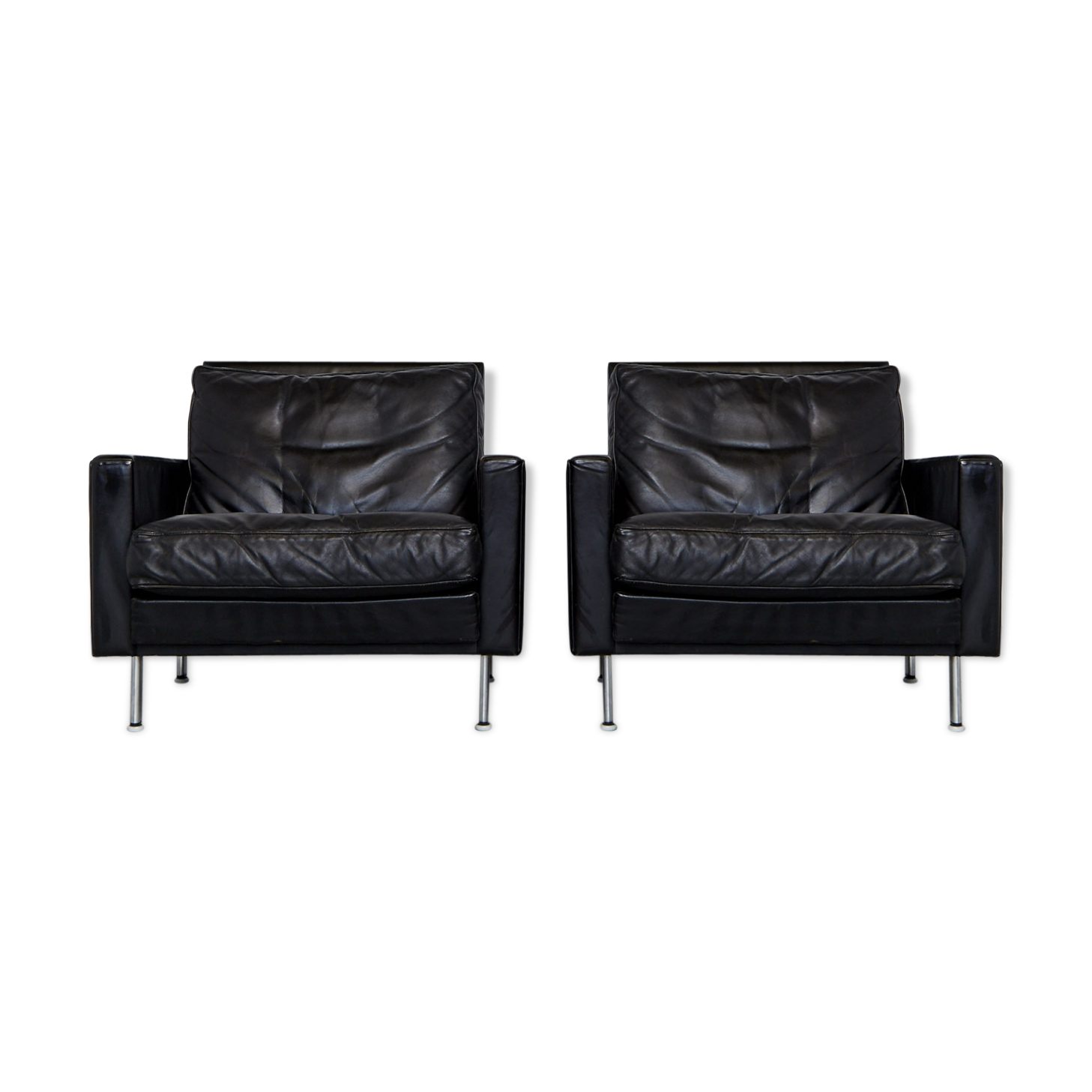 Lounge chairs by George Nelson for Herman Miller