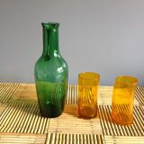 Pitcher and two glasses