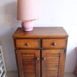 Small vintage wooden sideboard