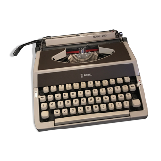 80s typewriter brand Litton model royal 200