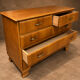 Blonde wood commode France circa 1960