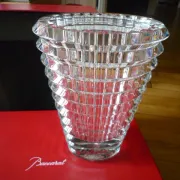 Vase eye oval baccarat 24 cm crstal transparent