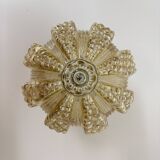 Vintage glass bubble ceiling lamp , 1970s