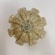 Vintage glass bubble ceiling lamp , 1970s